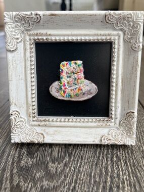 Heather Rios Arte Embroidered Cake Art Party Kitchen Unique Artist Mini Funfetti